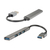 4smarts 456909 Schnittstellen-Hub USB 3.2 Gen 1 (3.1 Gen 1) Type-A 5000 Mbit/s Grau