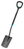 Gardena 17010-20 shovel/trowel Drainage shovel Steel Black
