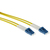 ACT RL3350 cable de fibra optica 50 m 2x LC OS2 Amarillo