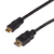 Akyga AK-HD-10M kabel HDMI 1 m HDMI Typu A (Standard) HDMI Type C (Mini) Czarny