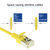 ACT DC7800 Netzwerkkabel Gelb 0,5 m Cat6a U/FTP (STP)