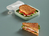 Lékué Sandwich Beutel grün Lunch container Polypropylene (PP), Silicone Green, Translucent 1 pc(s)