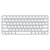 Apple Magic klawiatura USB + Bluetooth US English Aluminium, Biały