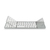 MediaRange MROS133 keyboard Bluetooth QWERTZ German, Swiss Silver