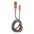 LC-Power LC-C-USB-LIGHTNING-1M-4 Lightning-Kabel Mehrfarbig