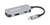 Manhattan USB-C Dock/Hub, Ports (x3): HDMI, USB-A and USB-C, With Power Delivery (100W) to USB-C Port (Note add USB-C wall charger and USB-C cable needed), All Ports can be used...