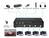 Microconnect MC-KVM 401K KVM switch Black