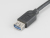 Akasa USB 3.0 cable Ext cable USB 1,5 m Negro
