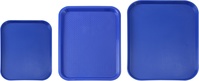 HENDI Serviertablett - Farbe: blau - 265x345 mm Polypropylen.