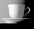 Kaffee-Obertasse - Inhalt 0,22 ltr -, Form LA REINE - uni weiß - nicht
