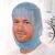 Medizinische Kopfhaube, Astro-Haube, Viskose, Größe Uni, Farbe Blau, 1000 Stück