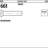 DIN 661 Stahl 2 x 10 VE=S