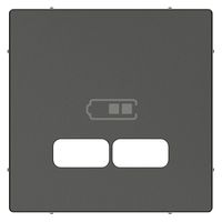 SCHNEIDER MTN4367-0414 CENTRAALPLAAT VOOR USB ANTRACI