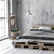 Relaxdays Herrendiener mit Ablage, Bambus, HBT: 133x40x42 cm, Kleiderstuhl Schlafzimmer, Handtuchständer, natur/schwarz