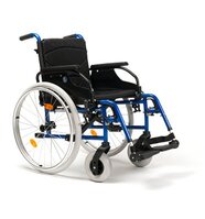 Rollstuhl D200-V SB48/48.B03. B06.B80,metallicblau
