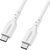 OtterBox Standard Cable USB C-C 1M USB-PD Weiss - Schnellladekabel