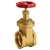 3/8" Female Brass Gate Valve