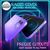 NALIA Chiaro Cover Neon compatibile con iPhone 12 Custodia, Trasparente Colorato Silicone Copertura Traslucido Bumper Resistente, Protettiva Antiurto Skin Sottile Case Morbido G...