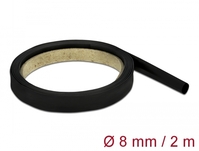 Schrumpfschlauch 2 m x 8 mm Schrumpfungsrate 4:1 schwarz, Delock® [20666]