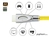 Anschlusskabel HDMI® 2.0 Kabel 4K2K / UHD 60Hz, AKTIV (Redmere Chipsatz), OFC, Nylongeflecht gelb, 1