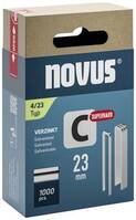 Novus Tools 042-0803 Keskenyhátú kapcsok 4-es típus 1000 db Méret (H x Sz x Ma) 23 x 6.1 x 23 mm