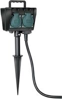 Power Extension 1.4 M 4 Ac , Outlet(S) Black, Green ,