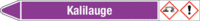 Rohrmarkierer mit Gefahrenpiktogramm - Kalilauge, Violett, 5.2 x 50 cm, Seton