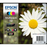 Tintenpatronen Epson Multipack 18 B/C/M/Y