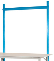 Aufbauportal ohne Ausleger in Lichtblau RAL 5012, für PACKPOOL Standard mit Breite von 1500 mm | ASK1631.5012