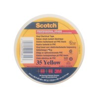 Scotch® 35 Vinyl Elektro-Isolierband, Gelb, 19 mm x 20 m, 0,18 mm