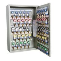 Key cabinets for large bunches of keys and padlocks