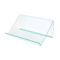 Pupitre/Lutrin de Table transparent 21x50x33 cm