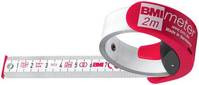 Zollstock BMImeter 2mx16 Stopper u. Gürtelclip BMI