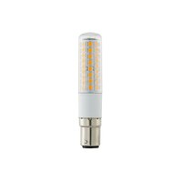 LED Stablampen-Retrofit ECOLUX, B15d, 8W 2700K 1055lm 320°, dimmbar, klar