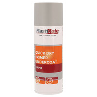 PlastiKote 440.0071001.076 Trade Quick Dry Primer Spray Grey 400ml