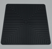 Laboratory mats silicone Colour Black