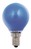 SUH Tropfenlampe 230V 25W 45x75mm 40268 E14 blau