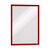 Duraframe® Info Frames / Magnet Frames / Self-adhesive Cover with Magnetic Frame | red A3 self-adhesive 2 pieces