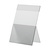 Tabletop Display / Menu Card Holder / Display in Rigid Plastic | 0.9 mm crystal clear A5 portrait
