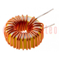 Inductance: bobine; THT; 40uH; 3A; 60mΩ