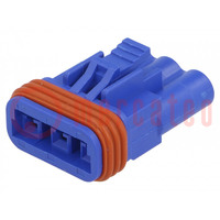 Connector: wire-wire/PCB; 572,E-Seal; female; plug; for cable
