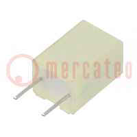 Condensator: polyester; 68nF; 160VAC; 400VDC; 5mm; ±5%; 7,2x6x11mm