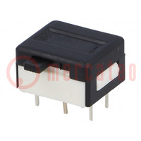 Switch: slide; Pos: 2; DPDT; 1A/30VDC; ON-ON; Leads: for soldering