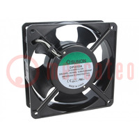 Ventilatore: AC; assiale; 230VAC; 119x119x38,5mm; 134m3/h; 42dBA