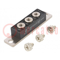 Module: diodes; double,catode commune; 100V; If: 200Ax2; TO240AB