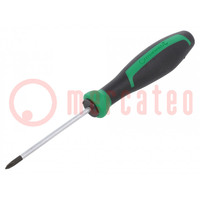 Screwdriver; Phillips; PH0; DRALL+; Blade length: 60mm