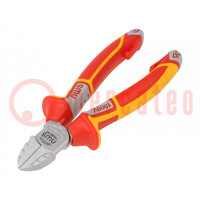 Pliers; side,cutting,insulated; 145mm; Cut: with side face