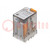 Relay: electromagnetic; 4PDT; Ucoil: 230VAC; Icontacts max: 15A