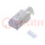 Plug; RJ45; 44915; PIN: 8; Cat: 6; shielded,with conductor guide