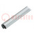Protective tube; Size: 20; galvanised steel; natural; -55÷300°C